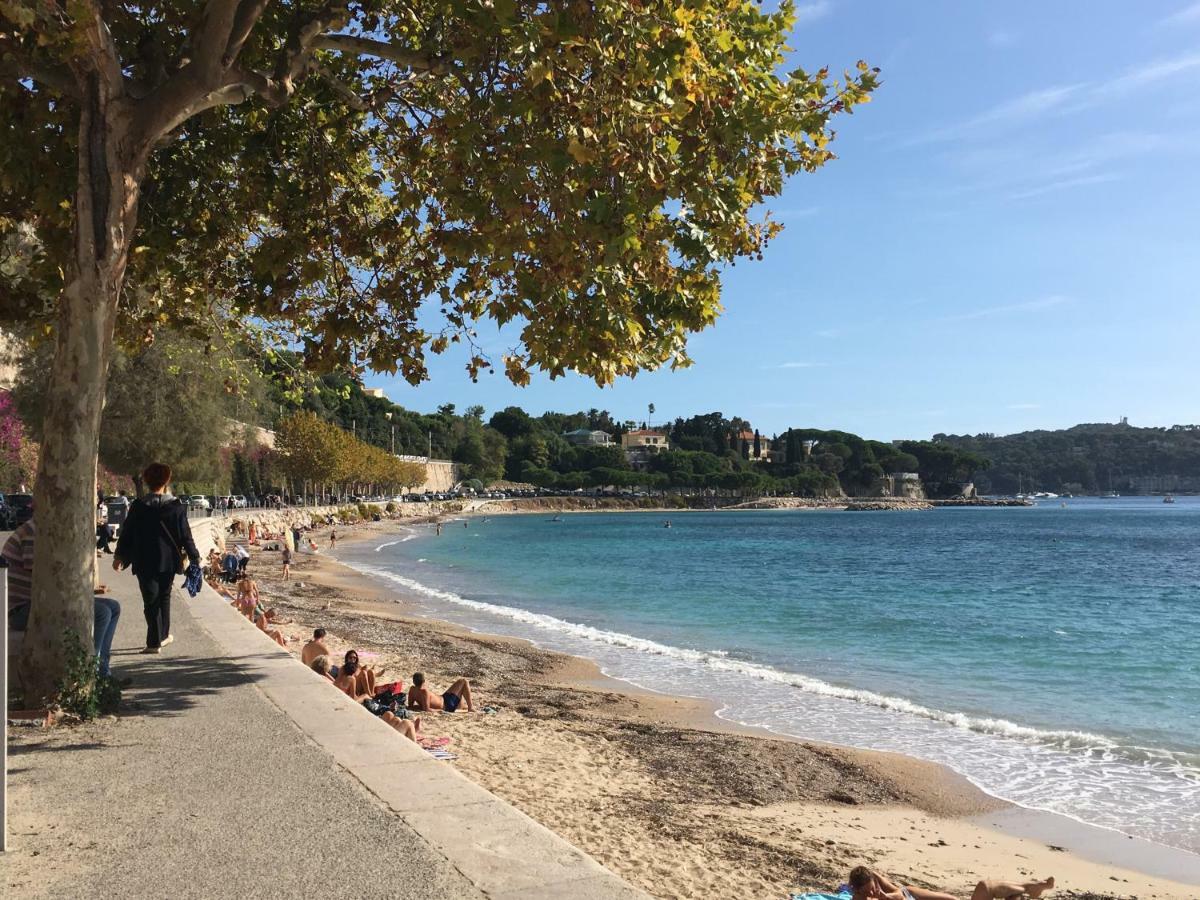 Nyrenoverad Laegenhet Med Havsutsikt Villefranche-sur-Mer Eksteriør billede