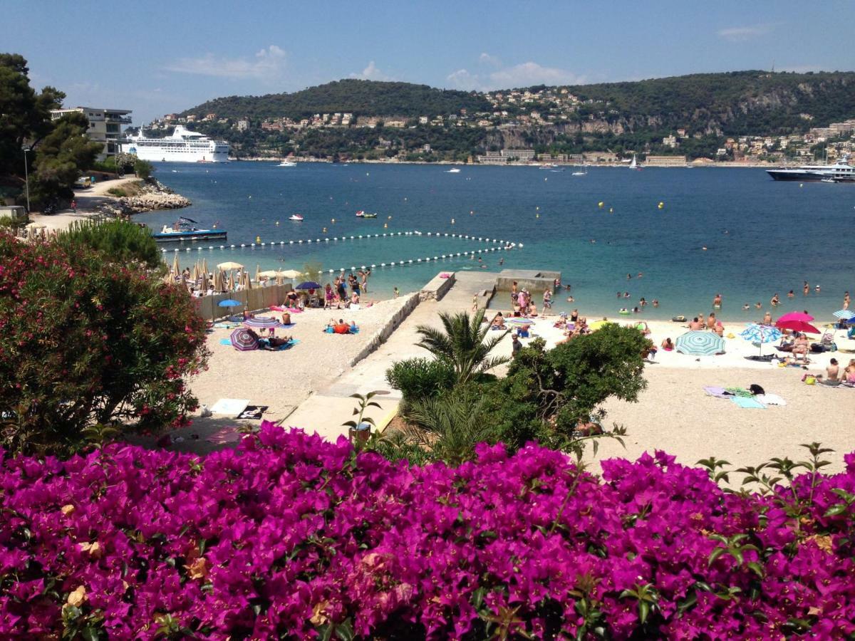 Nyrenoverad Laegenhet Med Havsutsikt Villefranche-sur-Mer Eksteriør billede