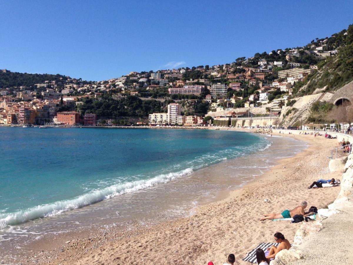 Nyrenoverad Laegenhet Med Havsutsikt Villefranche-sur-Mer Eksteriør billede